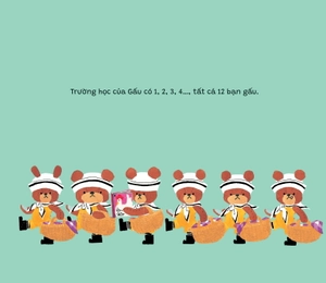 bộ trường học của gấu - jackie đạp xe đi dạo - Ảnh 2