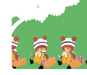 bộ trường học của gấu - jackie đạp xe đi dạo - Ảnh 4