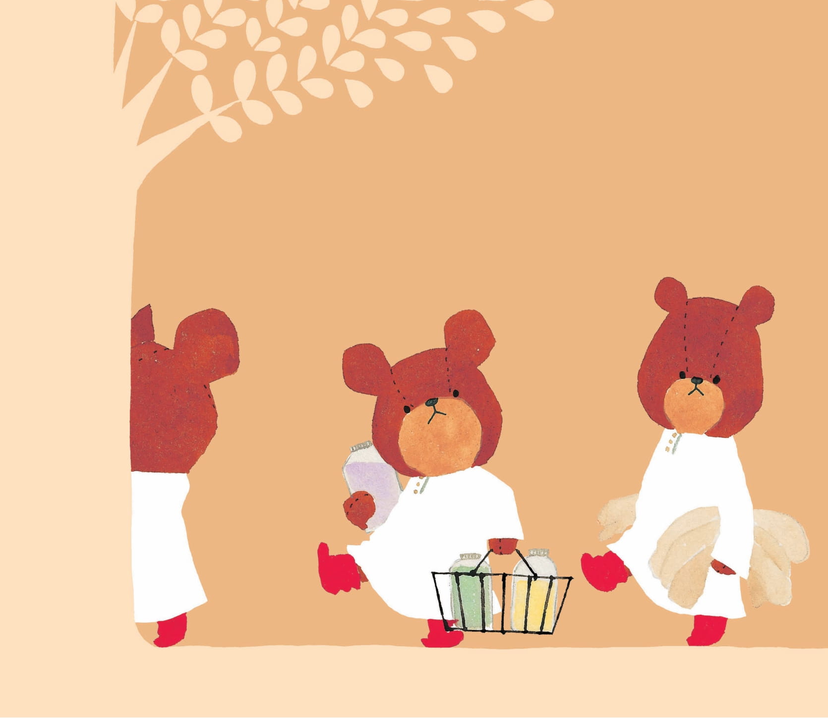 bộ trường học của gấu - jackie giặt quần áo - Ảnh 4