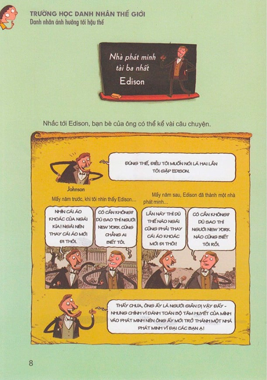 bộ trường học danh nhân thế giới - tập 7: danh nhân ảnh hưởng tới hậu thế (tái bản) - Ảnh 5