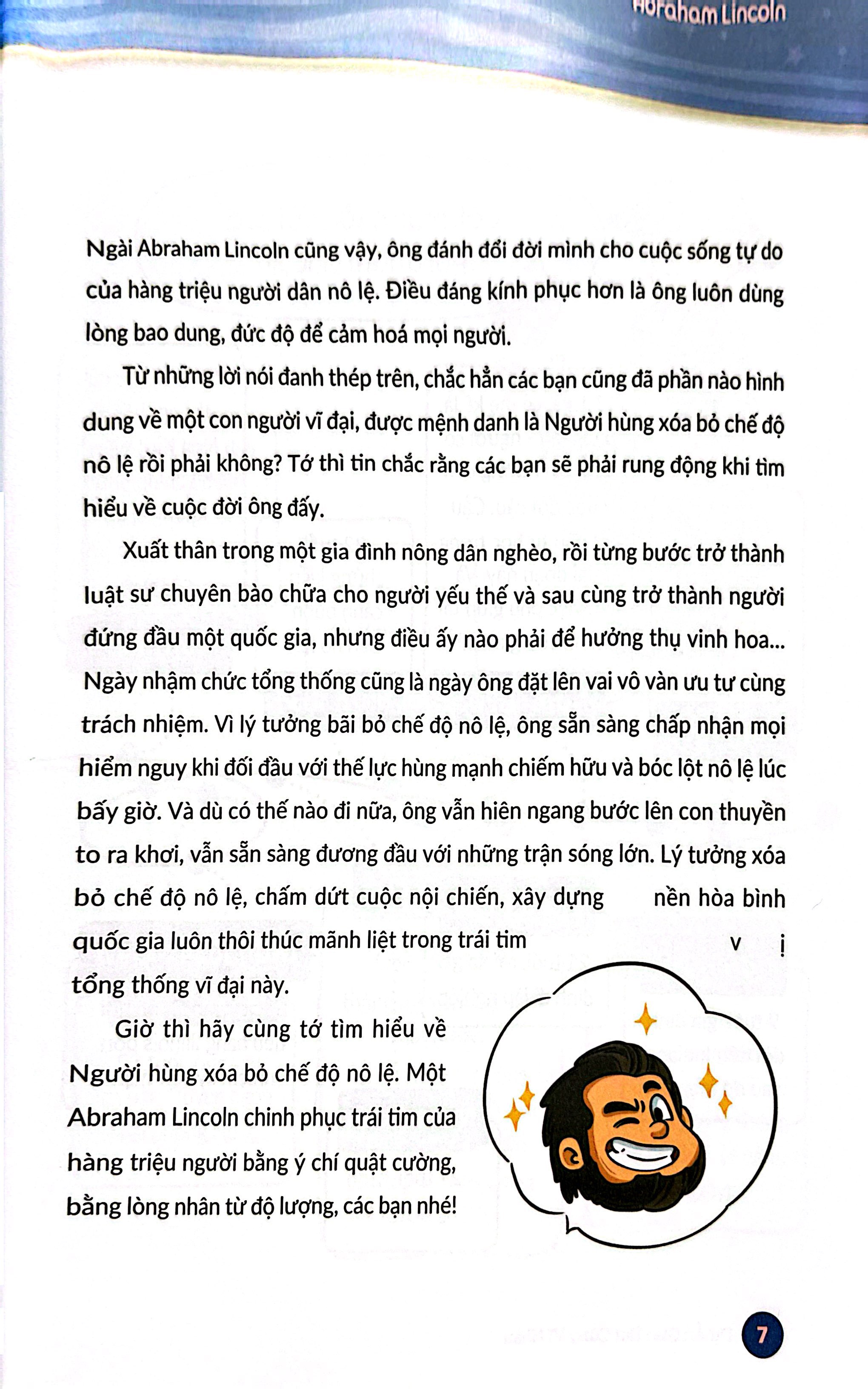 Bộ Trưởng Thành Cùng Vĩ Nhân 1 - Các Vị Vua Và Lãnh Tụ - Abraham Lincoln - Ảnh 5