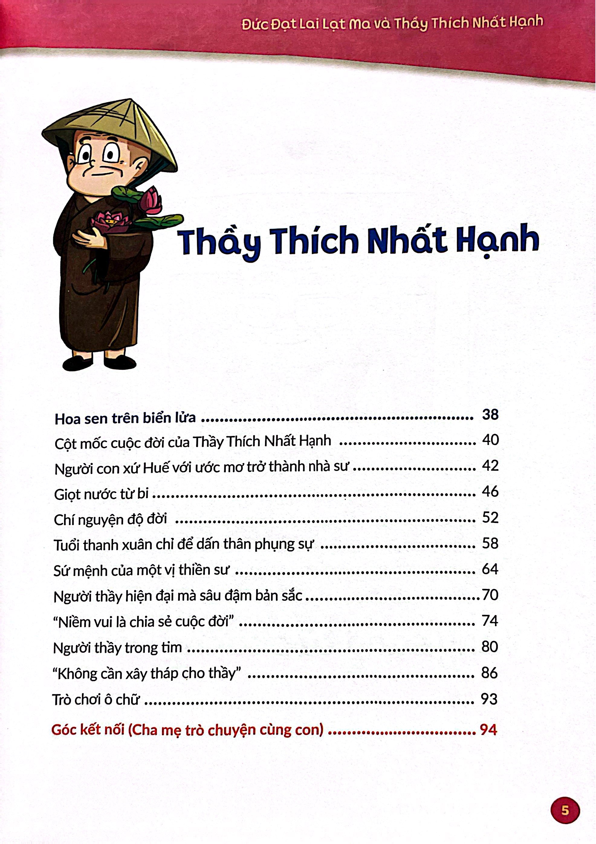 Bộ Trưởng Thành Cùng Vĩ Nhân 2 - Bậc Minh Triết - Đạt Lai Lạt Ma Và Thích Nhất Hạnh - Ảnh 4