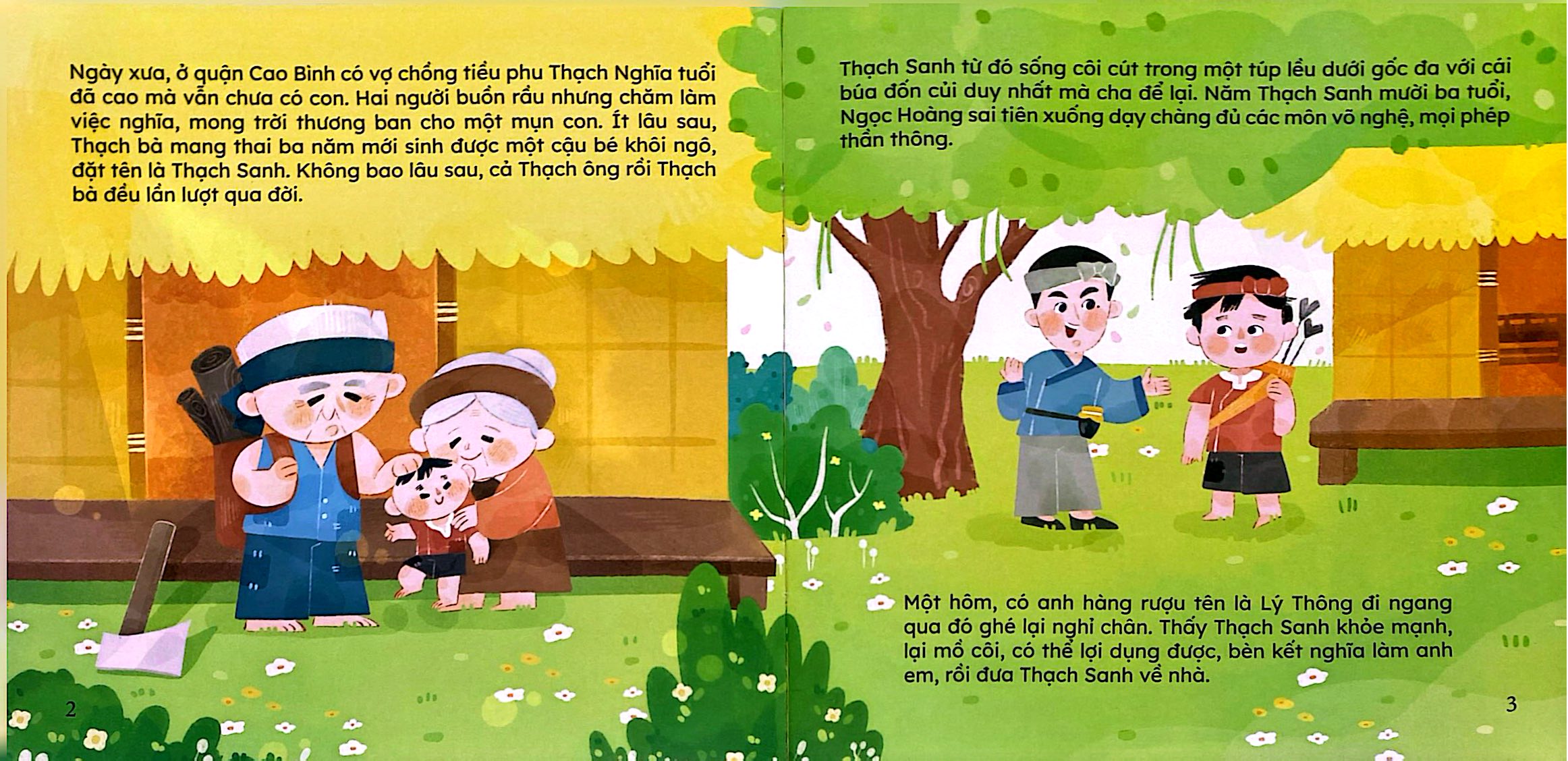 Bộ Truyện Cổ Tích Việt Nam Cho Bé - Thạch Sanh - Ảnh 3
