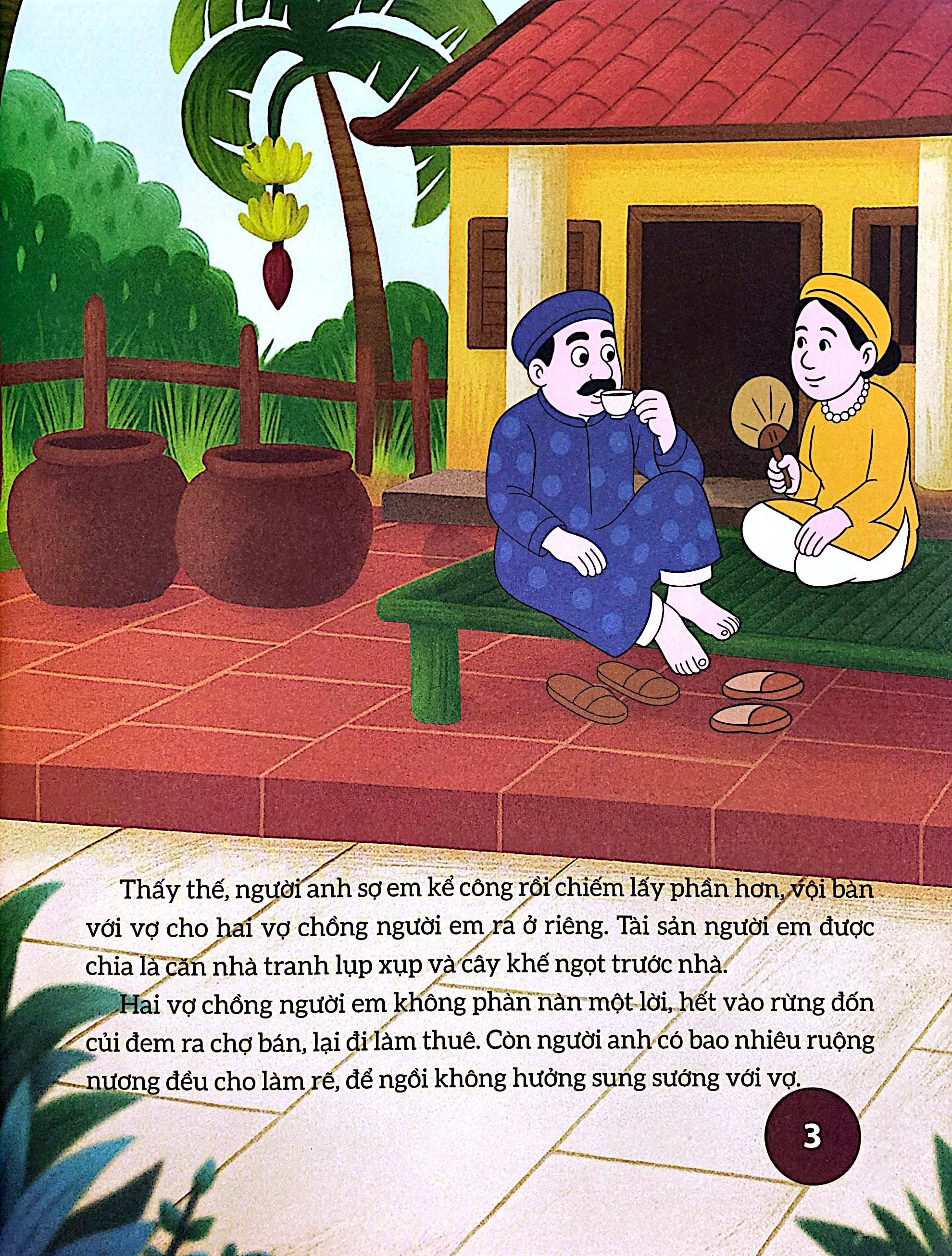 Bộ Truyện Dân Gian Việt Nam Dành Cho Bé Yêu - Cây Khế - Ảnh 7