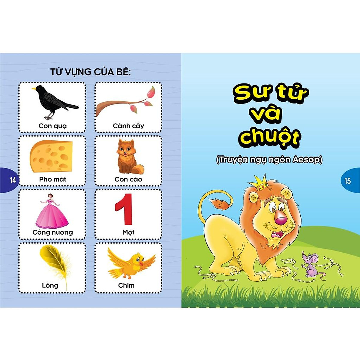 bộ truyện đọc bằng hình ảnh - những câu chuyện ngụ ngôn thế giới đặc sắc 2 - Ảnh 4