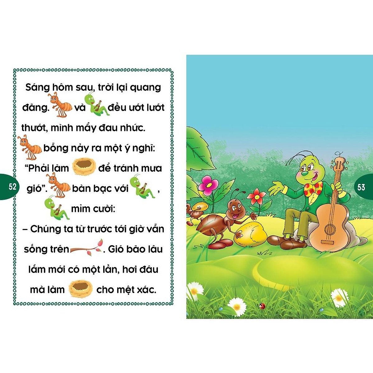 bộ truyện đọc bằng hình ảnh - những câu chuyện ngụ ngôn thế giới đặc sắc 2 - Ảnh 7