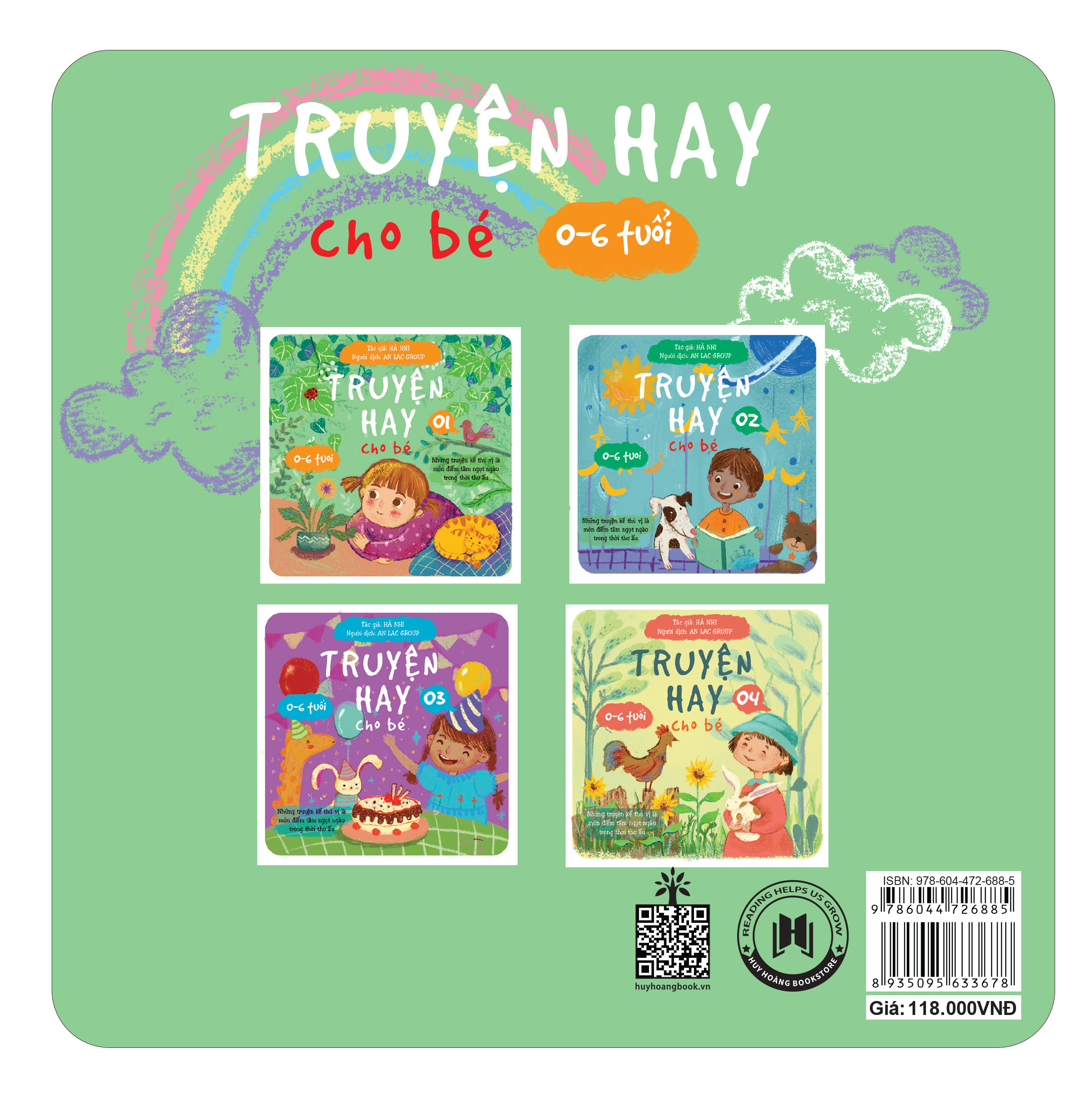 bộ truyện hay cho bé 0-6 tuổi - tập 1 (tái bản 2024) - Ảnh 3