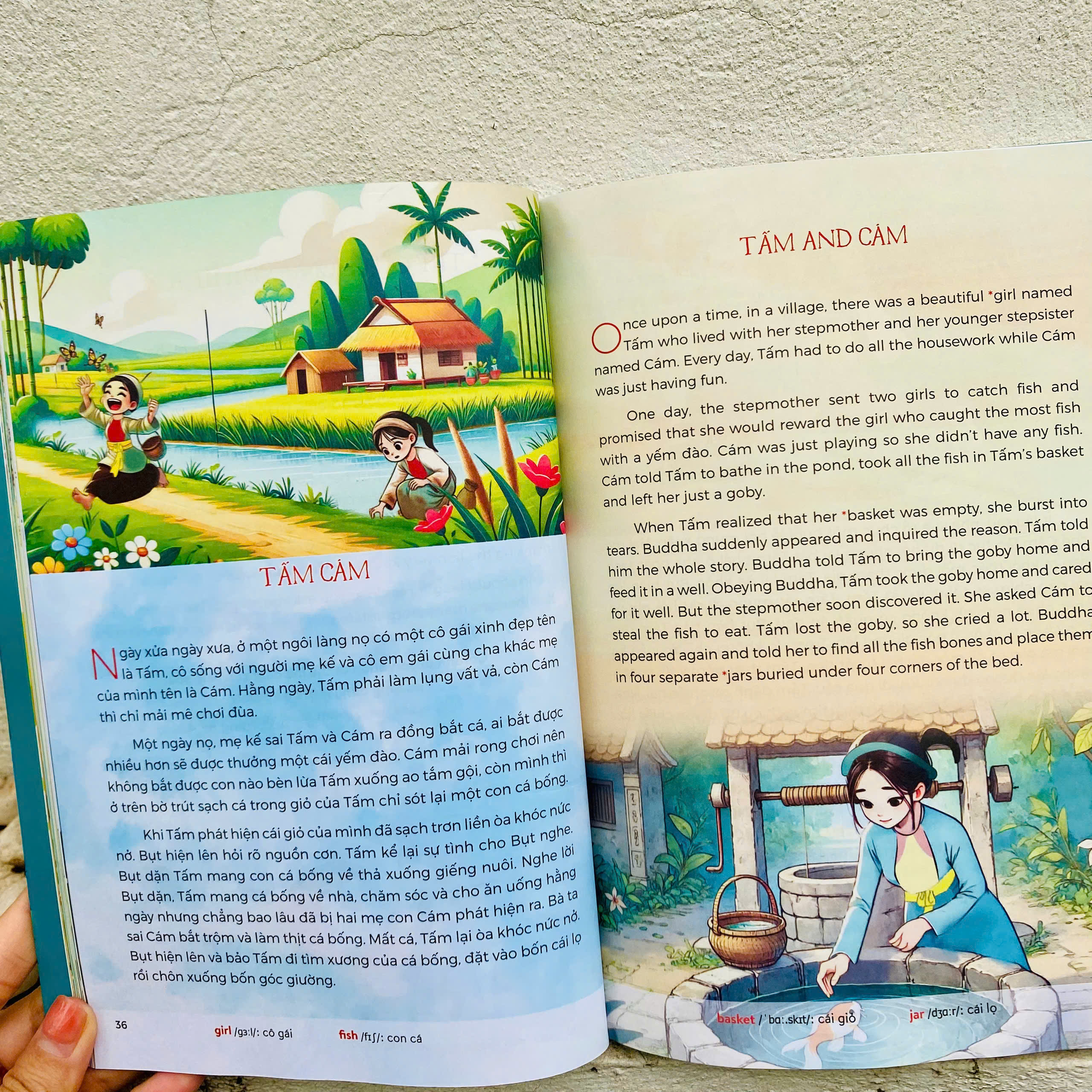 bộ truyện kể cho bé trước giờ đi ngủ - bedtime stories for kids - song ngữ việt-anh - quyển 1 - Ảnh 5