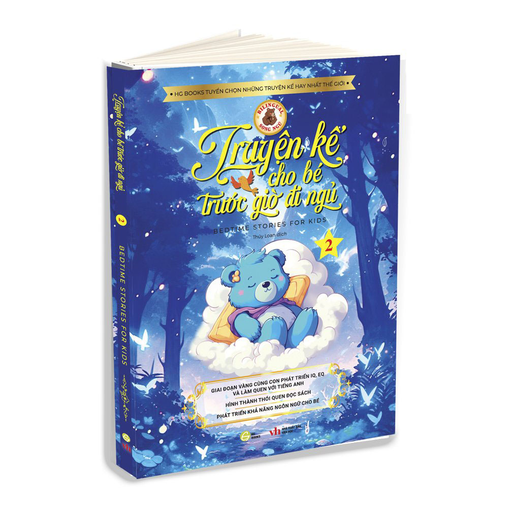 bộ truyện kể cho bé trước giờ đi ngủ - bedtime stories for kids - song ngữ việt-anh - quyển 2 - Ảnh 3