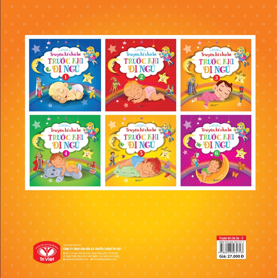 bộ truyện kể cho bé trước khi đi ngủ - quyển 3 - Ảnh 2