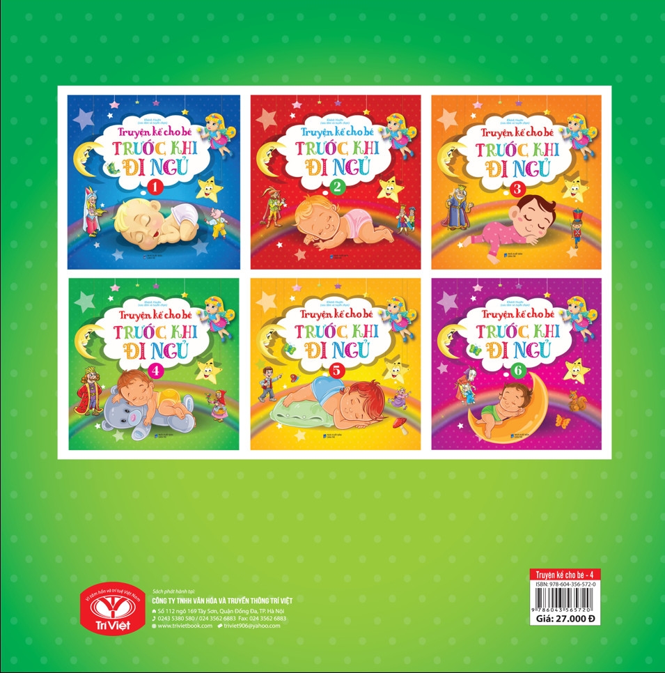 bộ truyện kể cho bé trước khi đi ngủ - quyển 4 - Ảnh 2