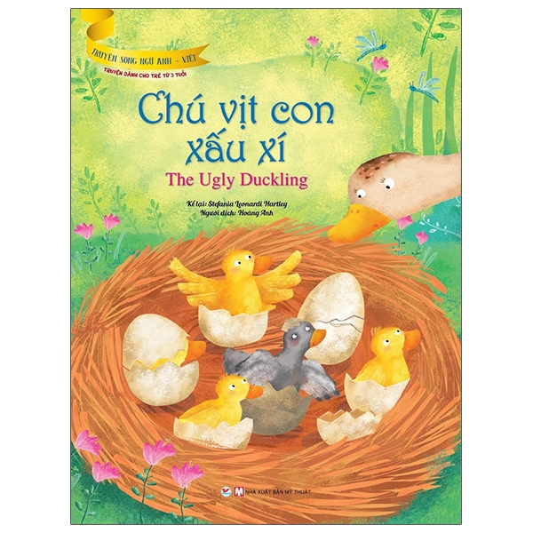 bộ truyện song ngữ anh - việt dành cho trẻ từ 3 tuổi: bà chúa tuyết + bầy chim thiên nga + chú vịt con xấu xí + cô bé tí hon (bộ 4 cuốn) - Ảnh 4