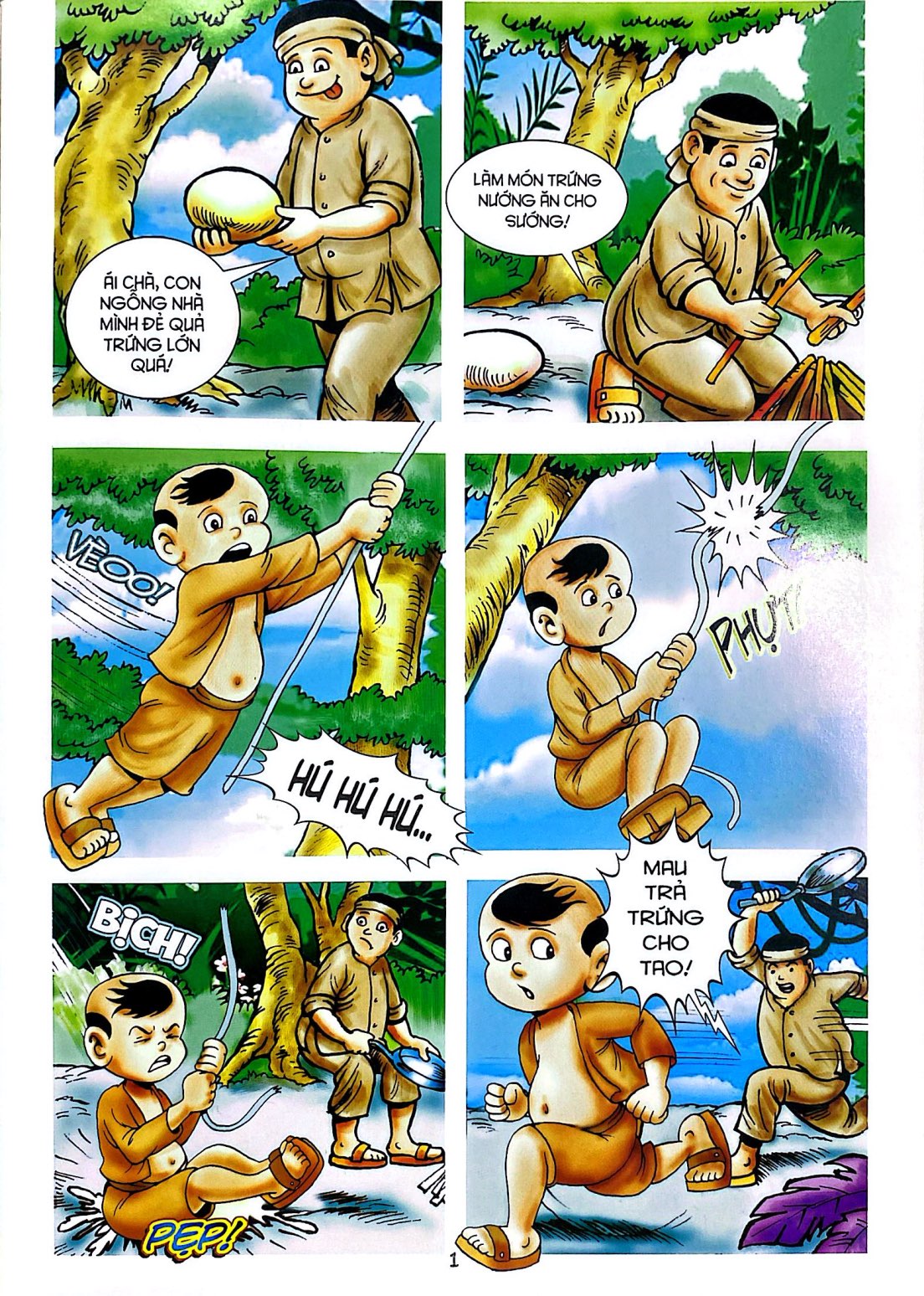 Bo
Truyen Tranh Hai - Thang Bom - Tap 1 - Bi An Chiec Quat Mo - Ảnh 3