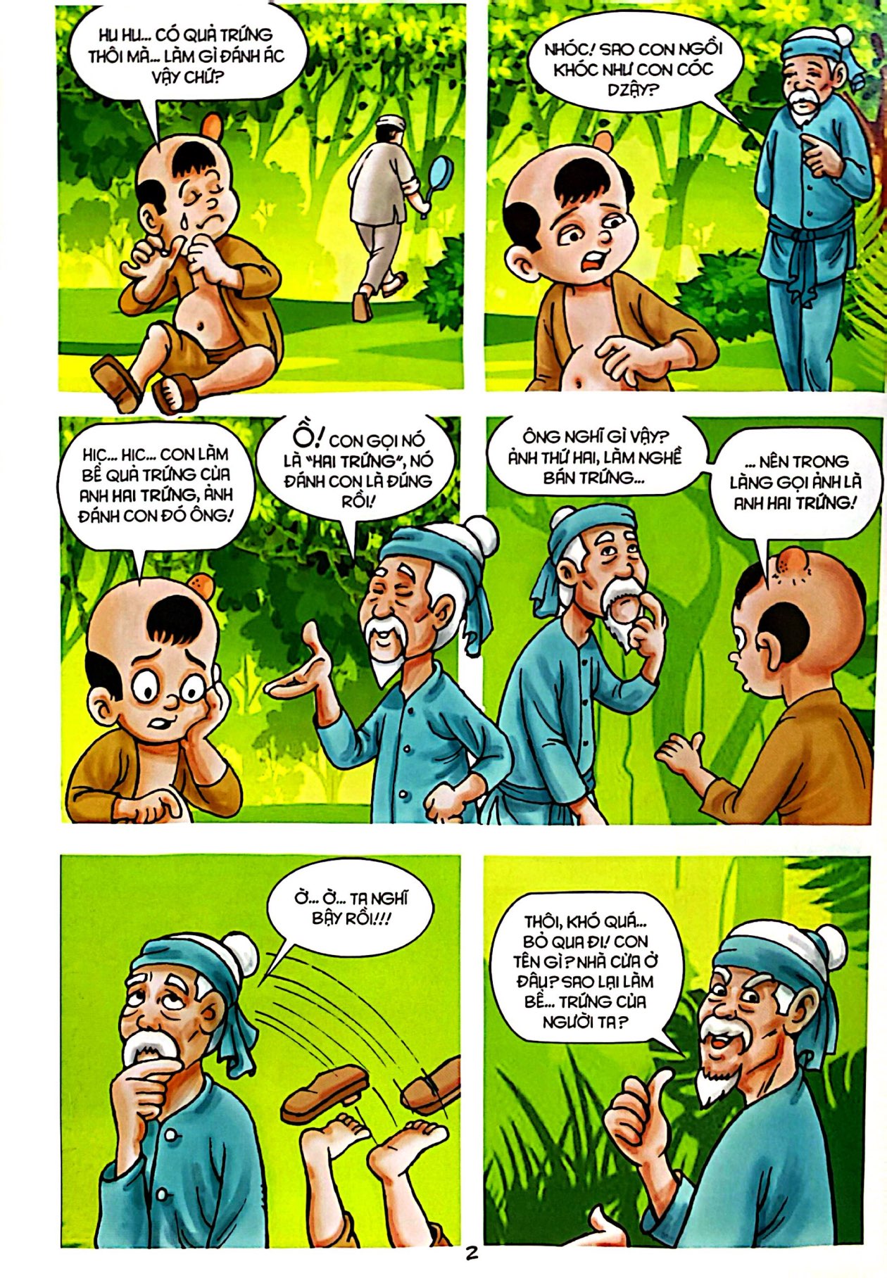 Bo
Truyen Tranh Hai - Thang Bom - Tap 1 - Bi An Chiec Quat Mo - Ảnh 4