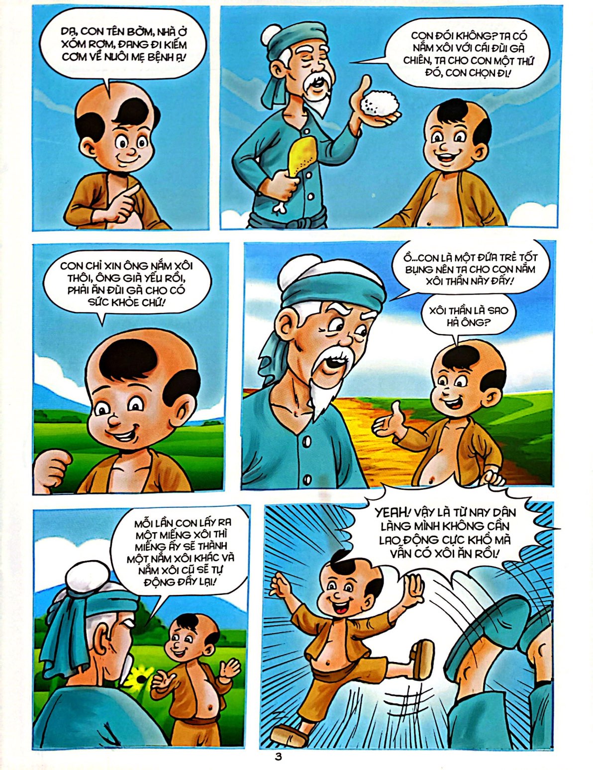 Bo
Truyen Tranh Hai - Thang Bom - Tap 1 - Bi An Chiec Quat Mo - Ảnh 5