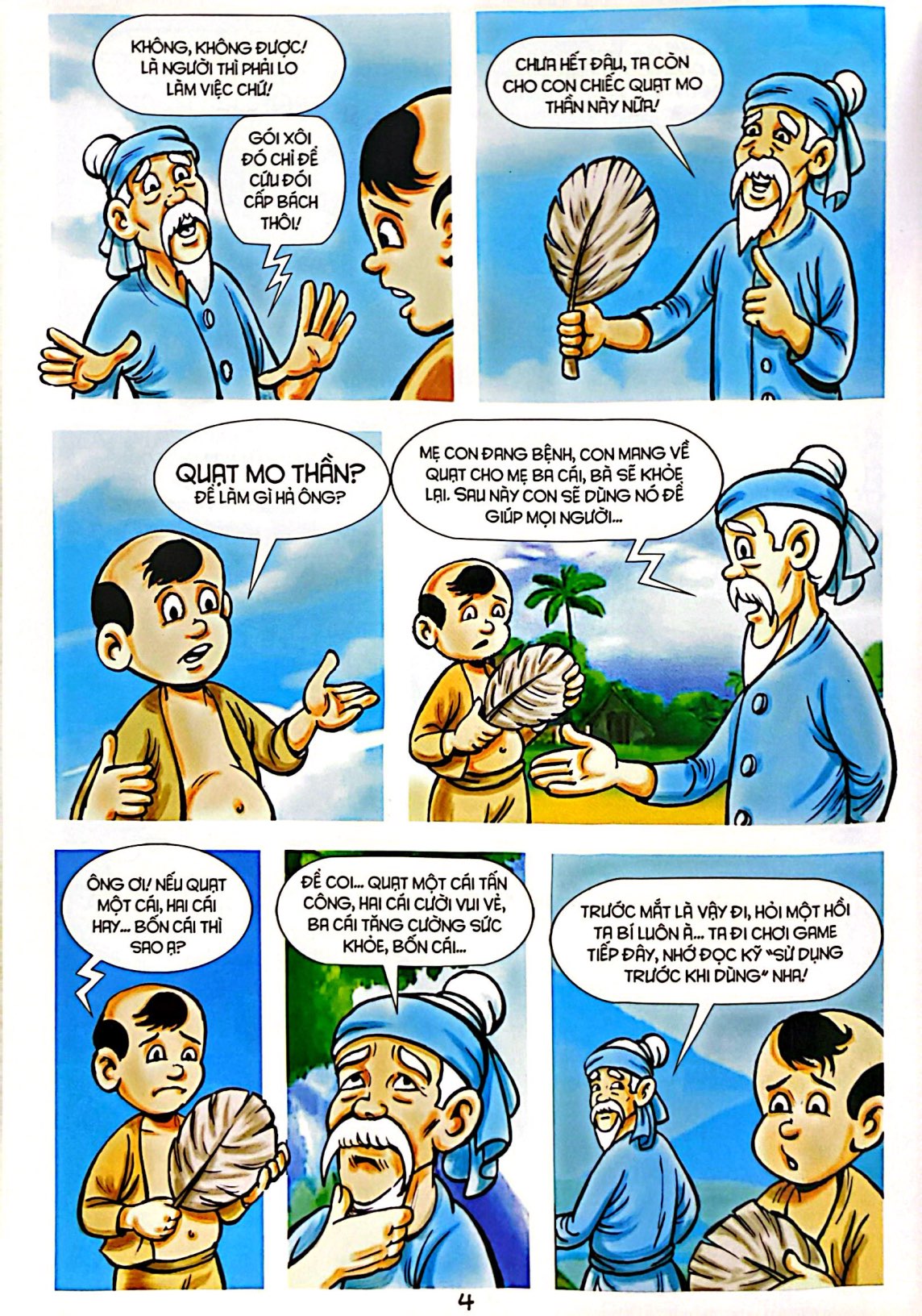 Bo
Truyen Tranh Hai - Thang Bom - Tap 1 - Bi An Chiec Quat Mo - Ảnh 6