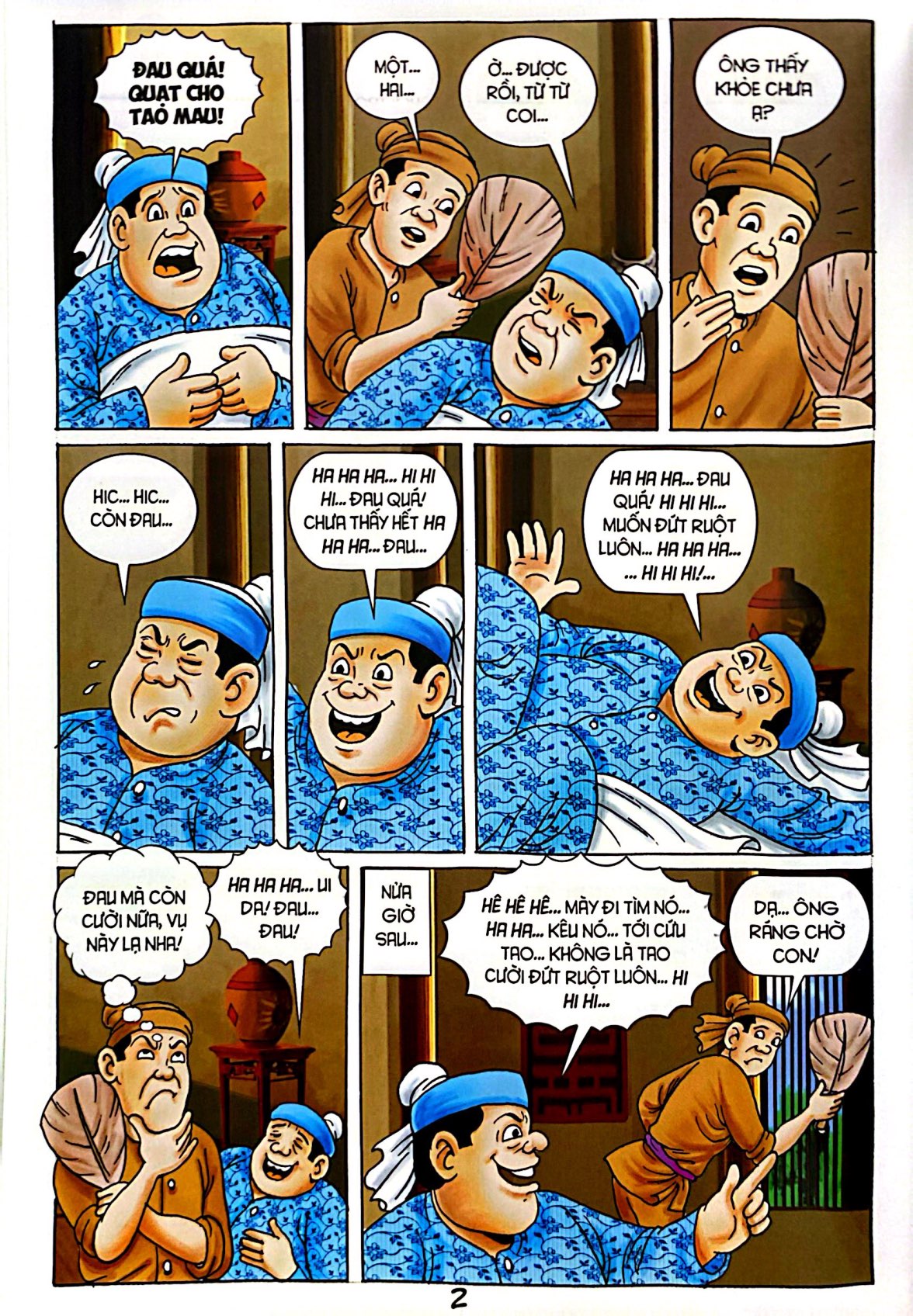 Bo
Truyen Tranh Hai - Thang Bom - Tap 2 - Cai Bua Cua Bong - Ảnh 4