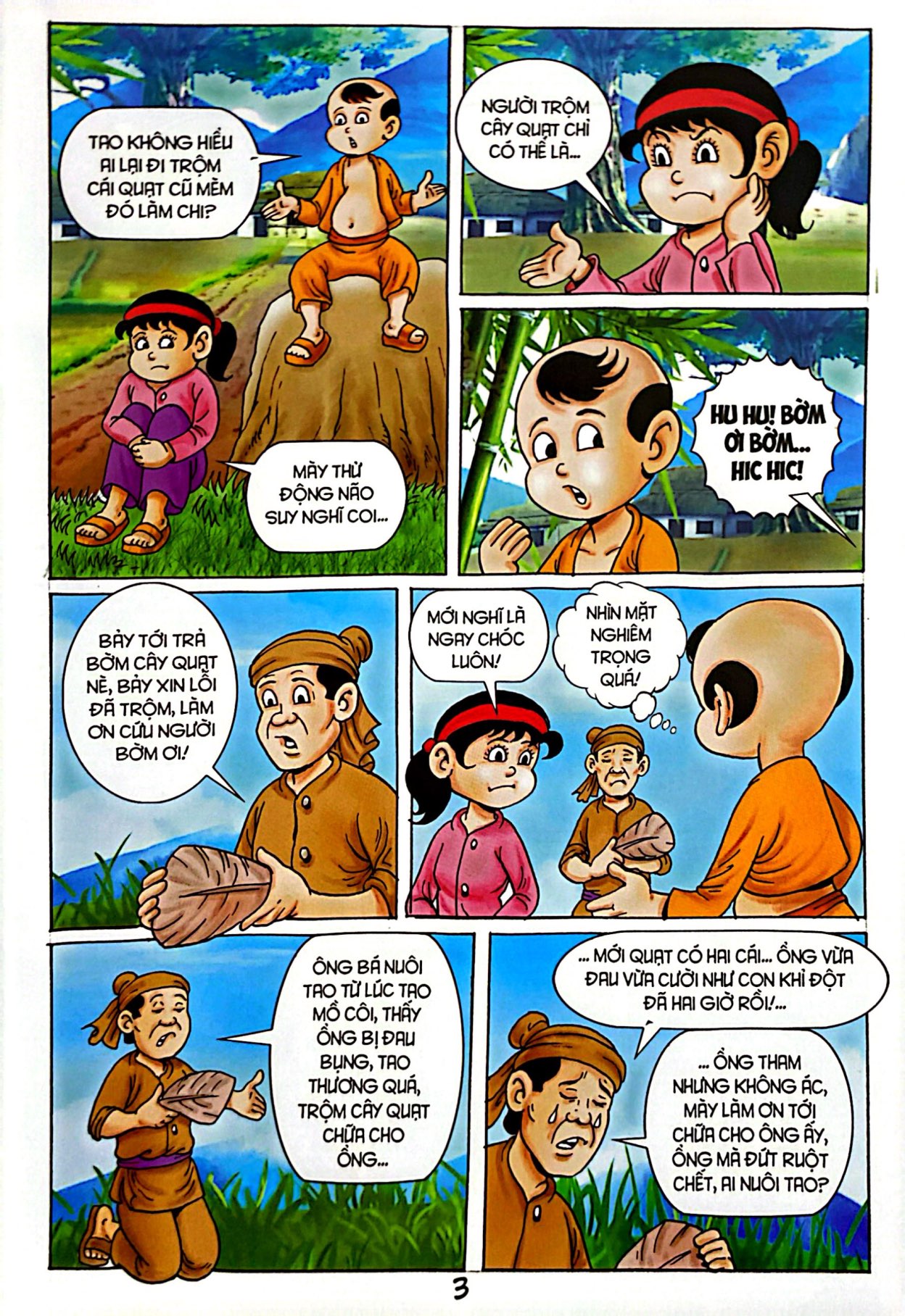 Bo
Truyen Tranh Hai - Thang Bom - Tap 2 - Cai Bua Cua Bong - Ảnh 5