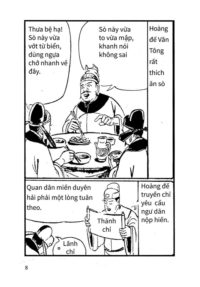 bộ truyện tranh phật giáo - chớ nên ăn sò - Ảnh 6