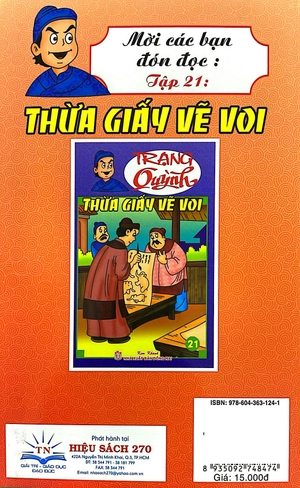 bộ truyện tranh trạng quỳnh - tập 20: tráo thư (in màu) - Ảnh 6