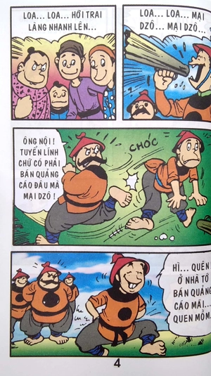 bộ truyện tranh trạng quỳnh - tập 4: miệng kẻ sang (in màu) - Ảnh 4