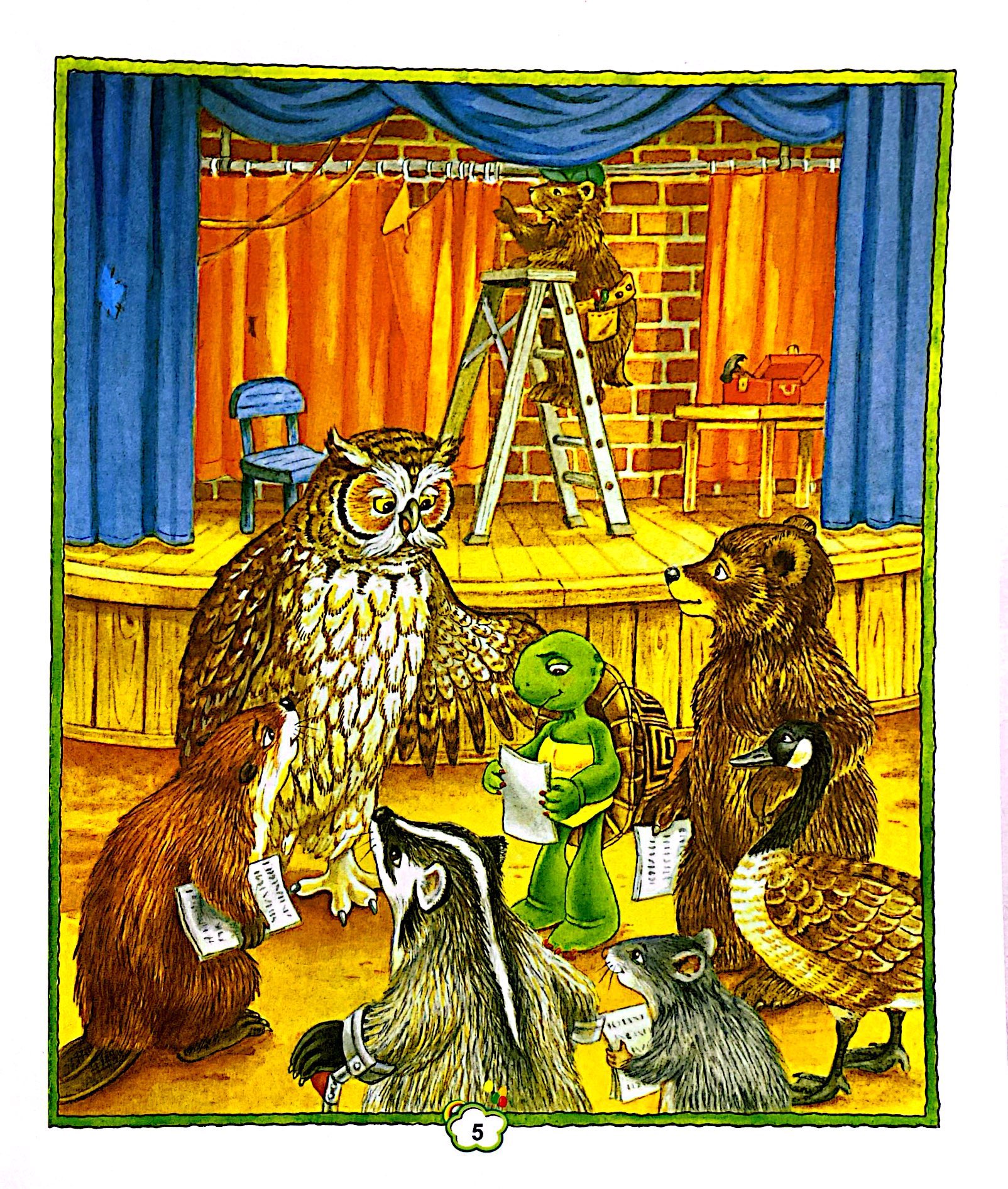 bộ truyện về chú rùa nhỏ franklin - franklin tập kịch (song ngữ anh - việt) - Ảnh 5