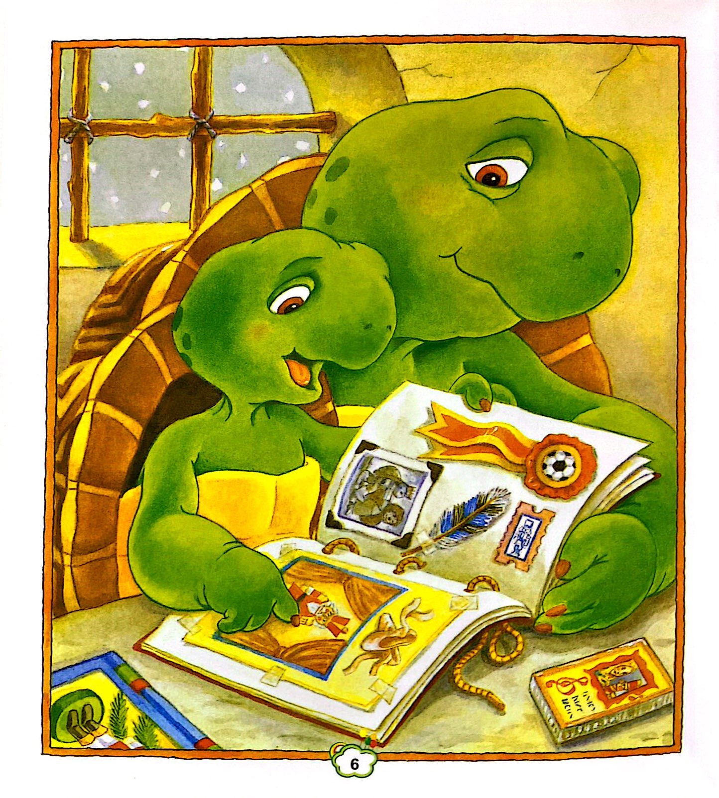 bộ truyện về chú rùa nhỏ franklin - franklin tập kịch (song ngữ anh - việt) - Ảnh 6