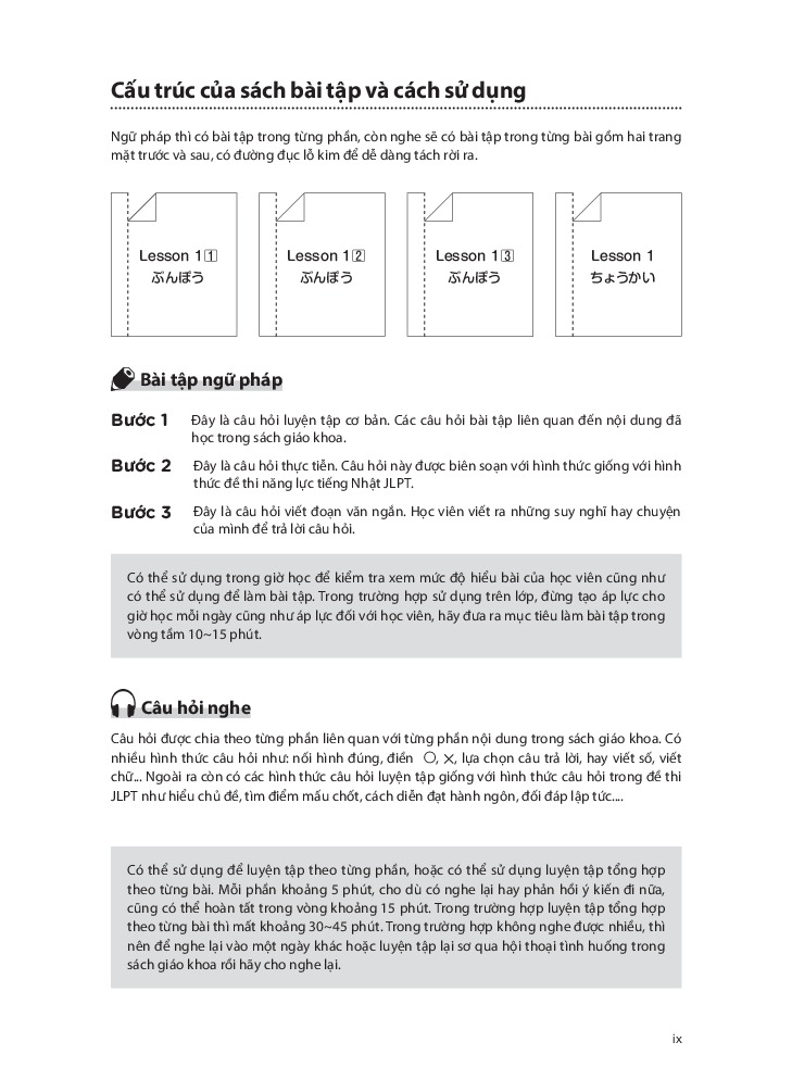 Bộ Tsunagu Nihongo - Tiếng Nhật Kết Nối - Sơ Cấp 2 - Sách Bài Tập - Ảnh 8