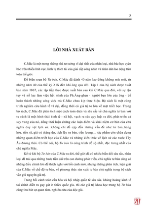 bộ tư bản - phê phán khoa kinh tế chính trị - tập thứ ba - quyển iii: toàn bộ quá trình sản xuất tư bản chủ nghĩa. phần thứ nhất (chương i - xxviii) - Ảnh 7