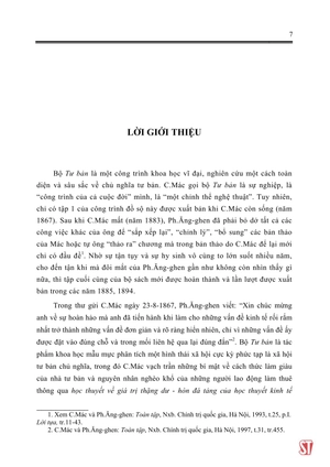 bộ tư bản - phê phán khoa kinh tế chính trị - tập thứ hai - quyển ii: quá trình lưu thông của tư bản - Ảnh 9