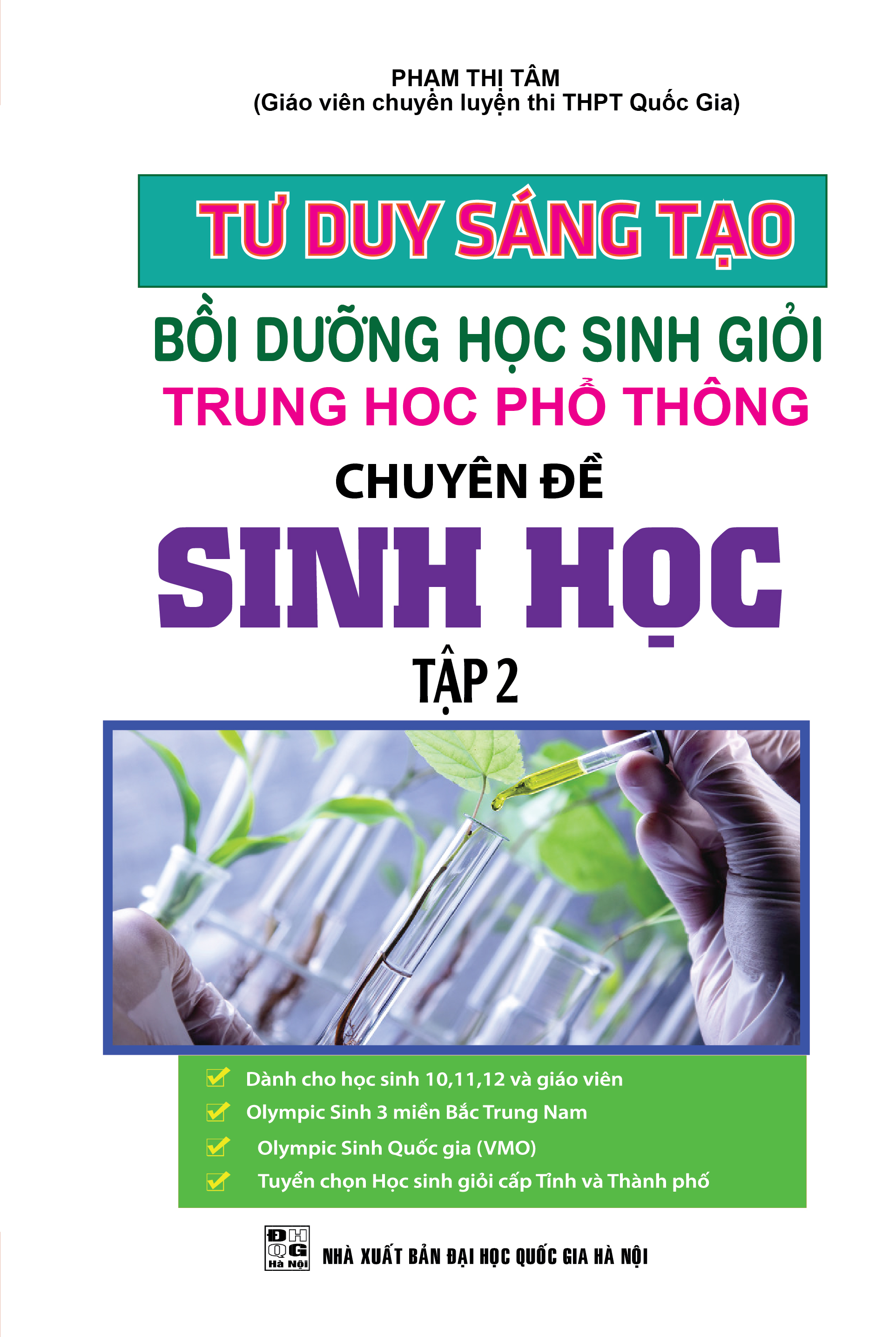 bộ tư duy sáng tạo bồi dưỡng học sinh giỏi thpt chuyên đề sinh học - tập 2 - Ảnh 2