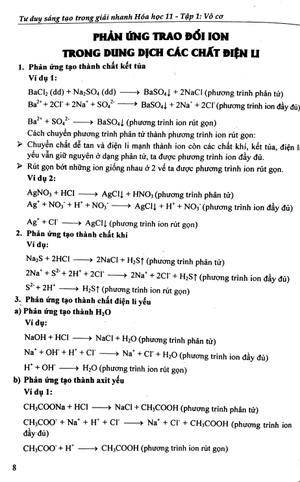 bộ tư duy sáng tạo trong giải nhanh hóa học 11 - tập 1 - vô cơ - Ảnh 7
