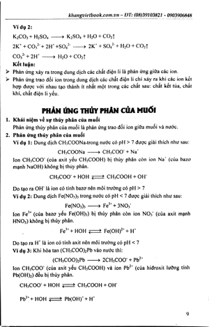 bộ tư duy sáng tạo trong giải nhanh hóa học 11 - tập 1 - vô cơ - Ảnh 8