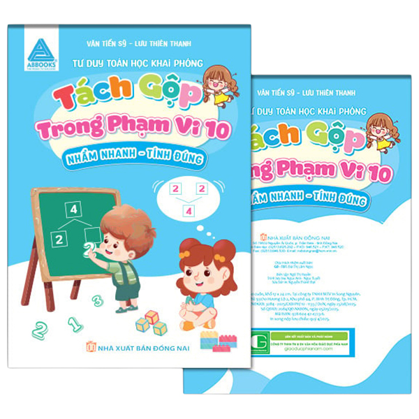 Bộ Tư Duy Toán Học Khai Phóng - Nhẩm Nhanh Tính Đúng - Tách Gộp Trong Phạm Vi 10