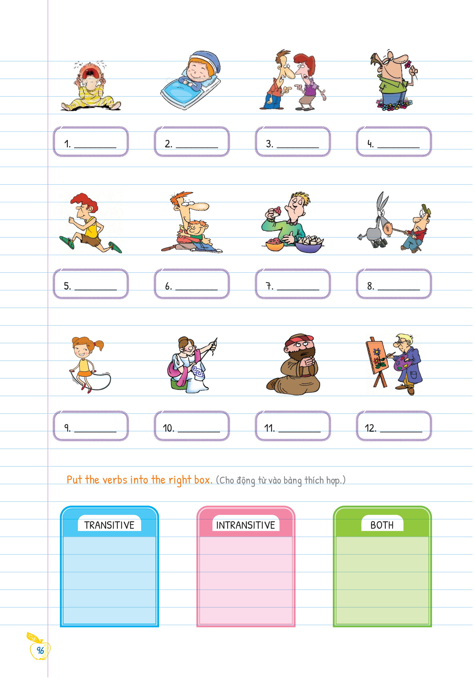 bộ tự học ngữ pháp tiếng anh bằng mindmap - tập 1 - Ảnh 15