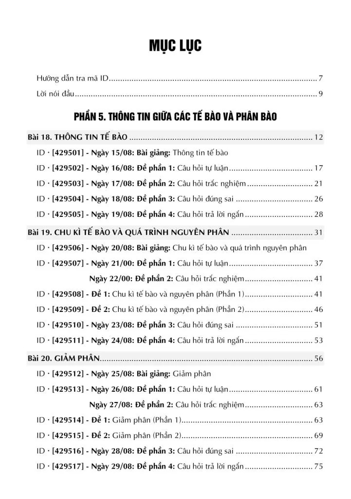 Bộ Tự Học Sinh Học 10 - Tập 2 - Ảnh 4