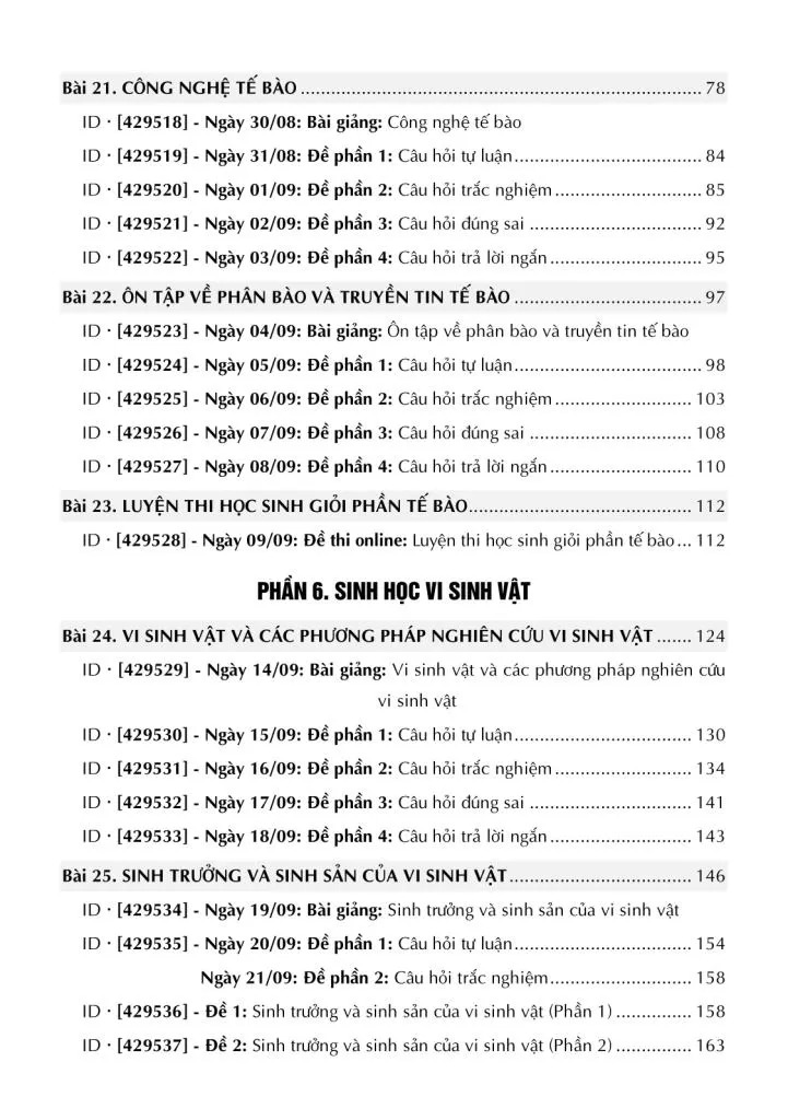Bộ Tự Học Sinh Học 10 - Tập 2 - Ảnh 5