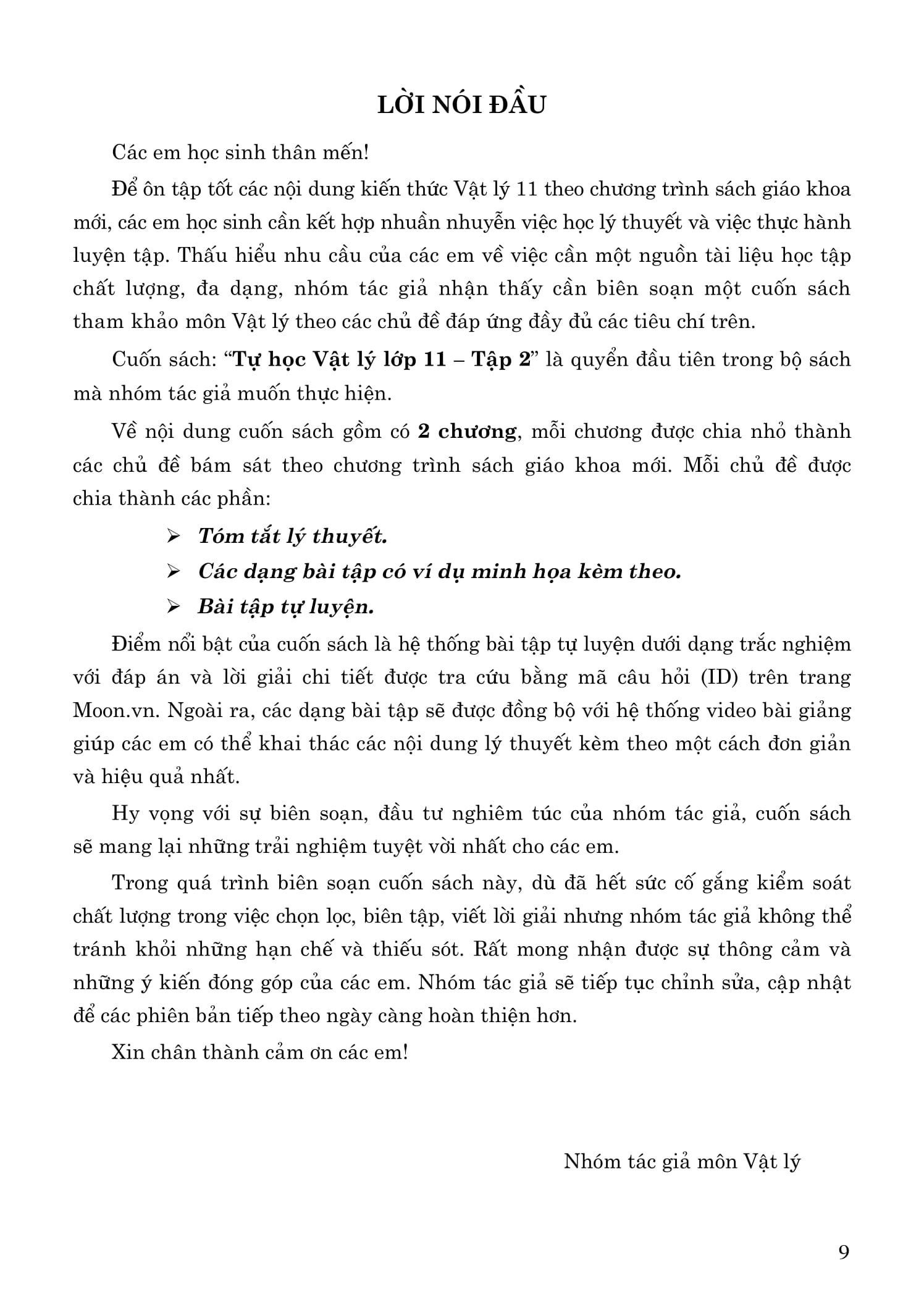 Bộ Tự Học Vật Lý Lớp 11 - Tập 2 - Ảnh 5