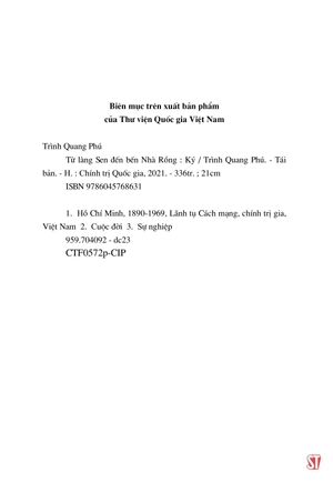 bộ từ làng sen đến bến nhà rồng - Ảnh 3