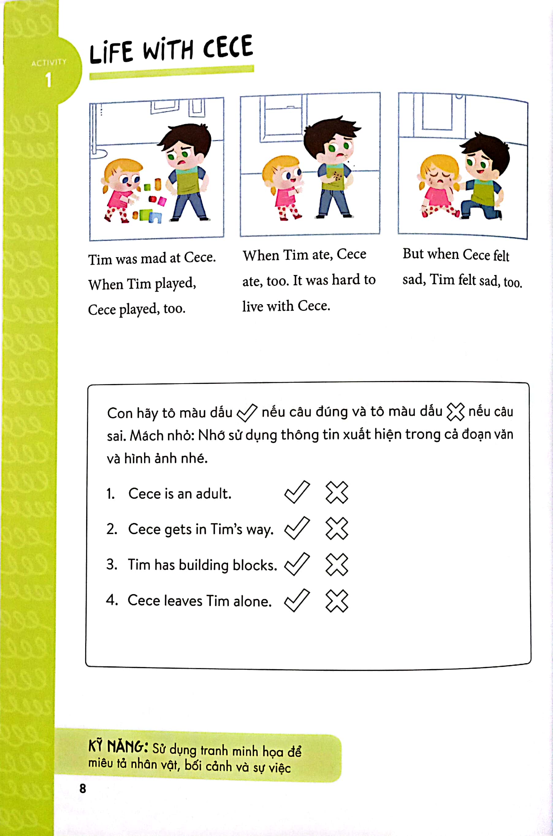 bộ tự rèn kỹ năng đọc hiểu cho học sinh tiểu học - tập 1 - Ảnh 4