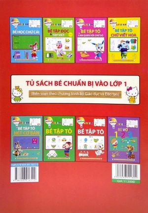 bộ tủ sách bé chuẩn bị vào lớp 1 (dành cho bé 4 - 5 tuổi) - bé tập tô - tập 2 - Ảnh 6