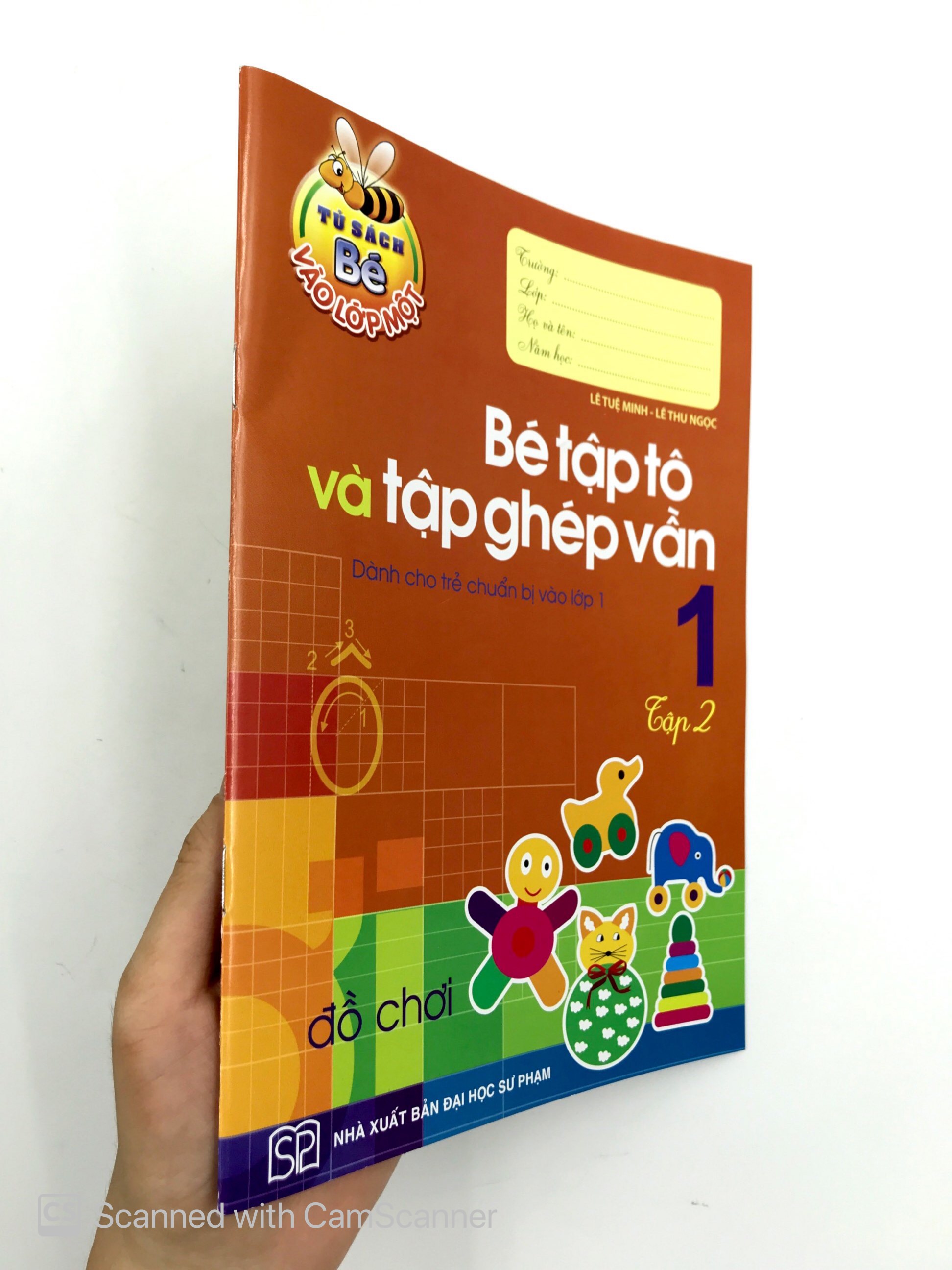 bộ tủ sách bé vào lớp 1 - bé tập tô và tập ghép vần (tập 2) - Ảnh 8