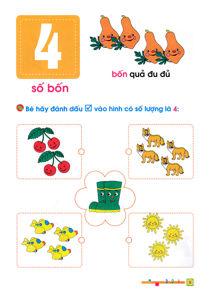 bộ tủ sách bé vào lớp 1 - bé với 123 (tái bản 2020) - Ảnh 6
