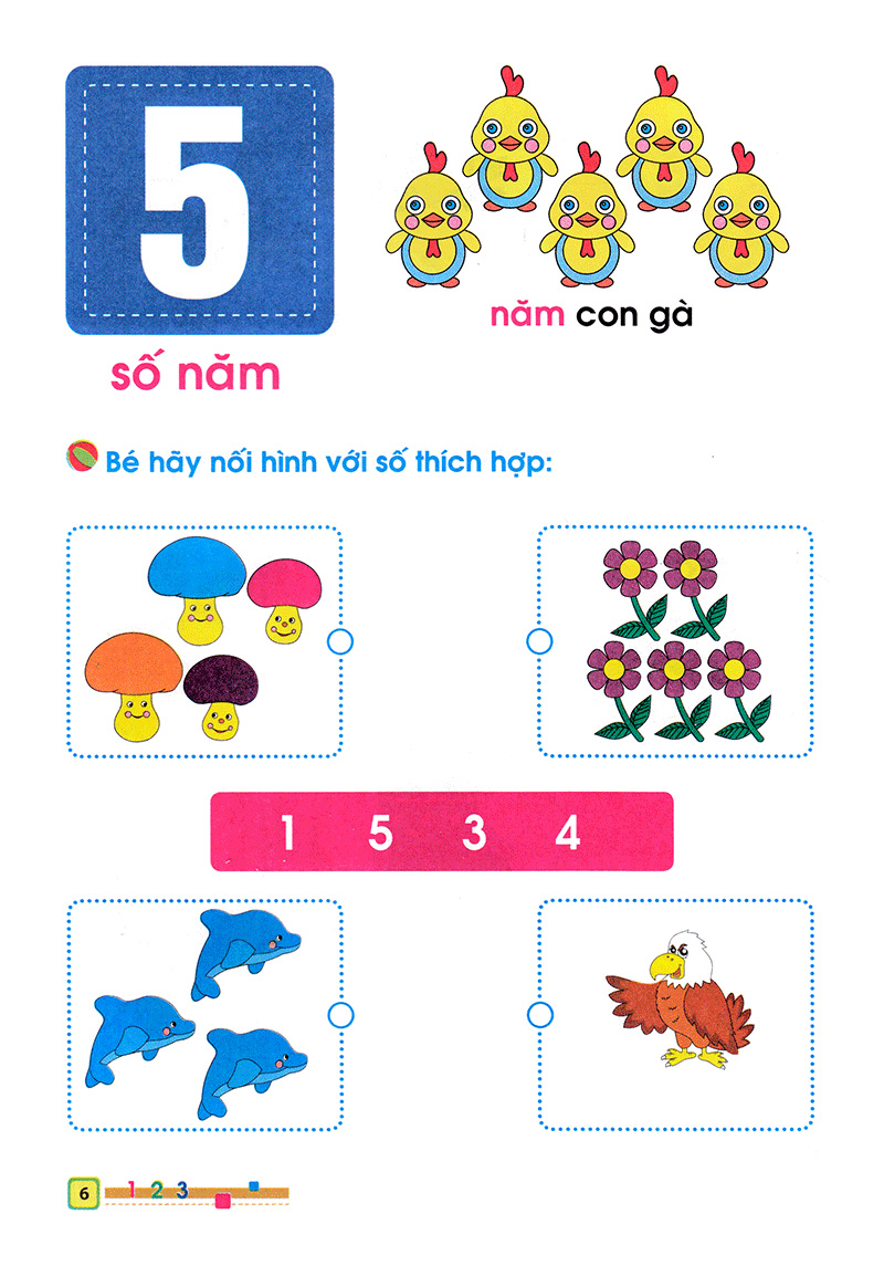 bộ tủ sách bé vào lớp 1 - bé với 123 (tái bản 2020) - Ảnh 7