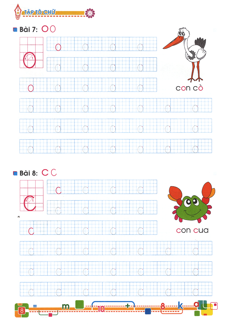 bộ tủ sách bé vào lớp 1 - tập tô chữ lớp 1 (tập 1) - Ảnh 10