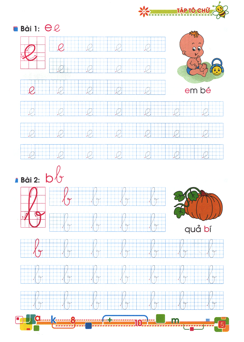 bộ tủ sách bé vào lớp 1 - tập tô chữ lớp 1 (tập 1) - Ảnh 7
