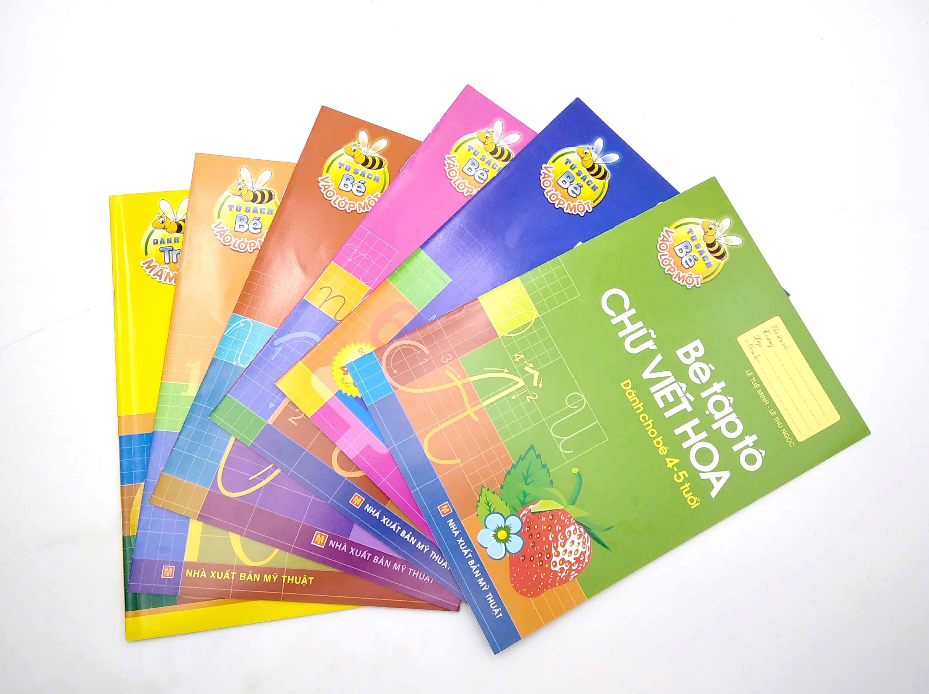 bộ tủ sách bé vào lớp một - chuẩn bị cho bé vào lớp 1 (dành cho bé 4-5 tuổi) (bộ túi 6 cuốn) - Ảnh 10