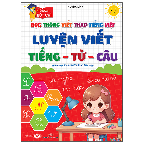Bộ Tủ Sách Bút Chì - Đọc Thông Viết Thạo Tiếng Việt - Luyện Viết Chữ Cái Và Chữ Ghép - Ảnh 6