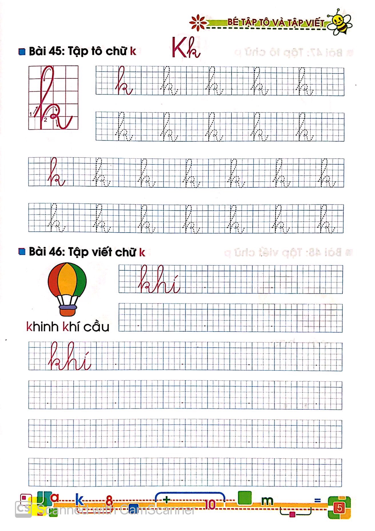 bộ tủ sách cho bé vào lớp 1 - bé tập tô & tập viết (tập 2) - Ảnh 5