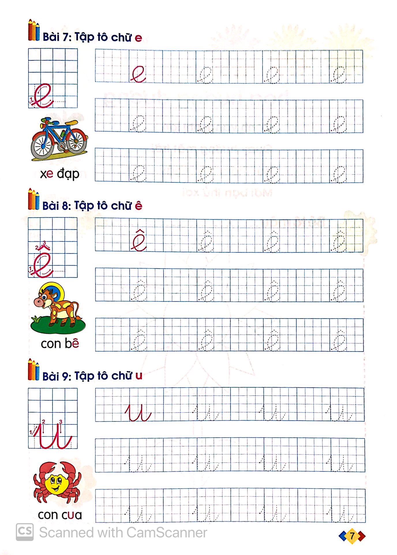bộ tủ sách cho bé vào lớp một - bé tập tô: tập 2 (tái bản 2019) - Ảnh 12